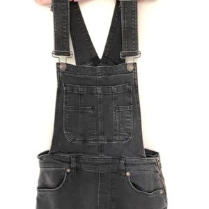 Free People denim overalls